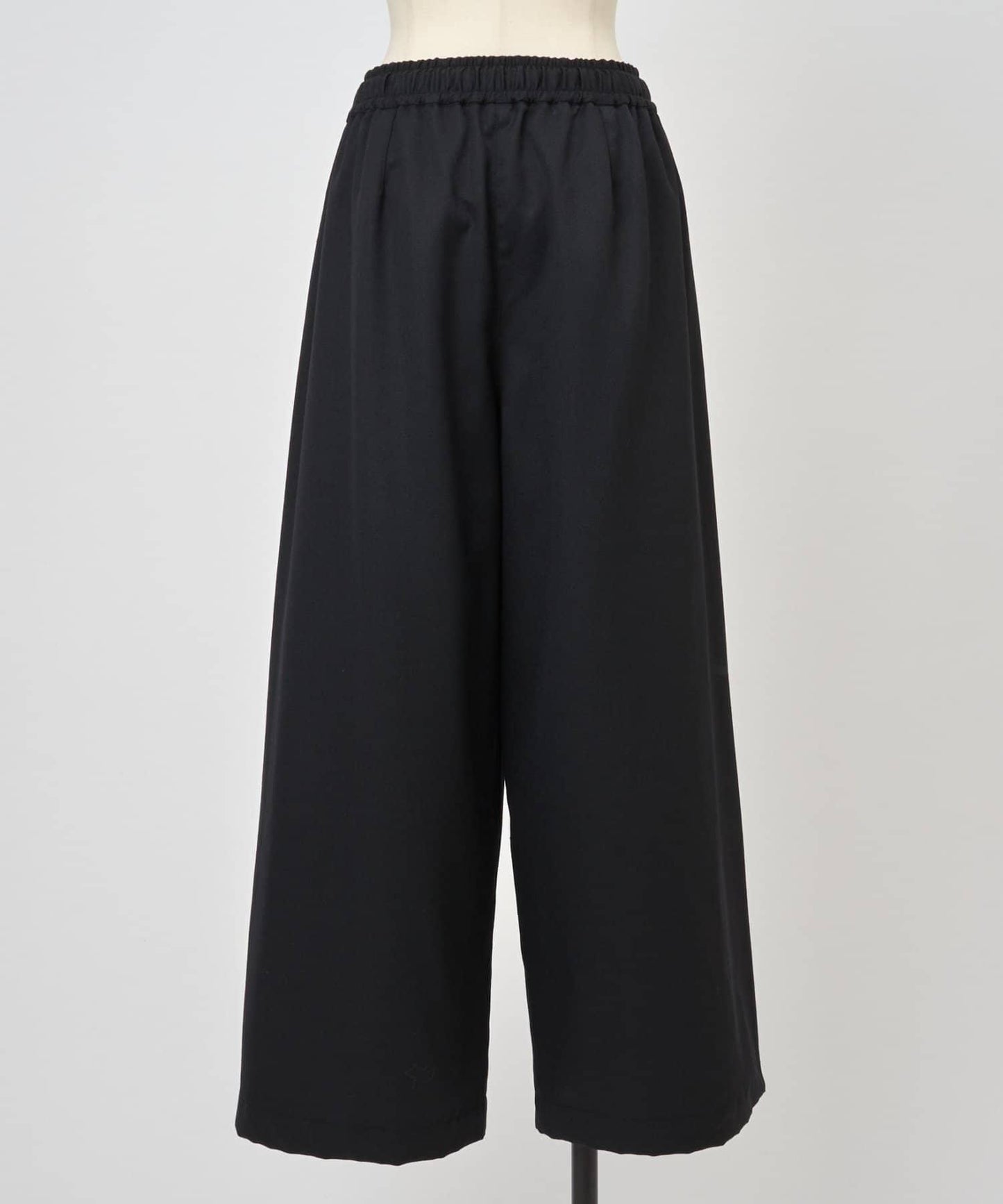 仿牛仔羊毛寬鬆長褲