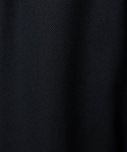 仿牛仔羊毛寬鬆長褲