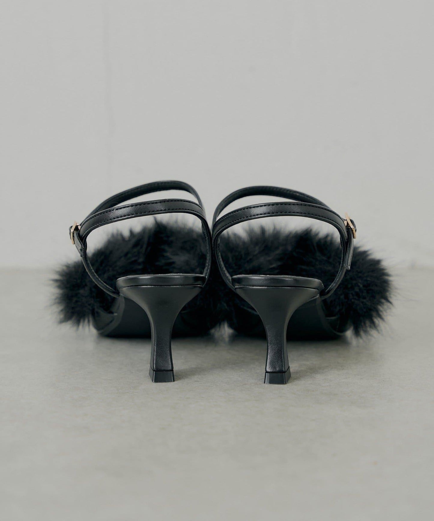 【SALON by Chico】毛絨設計高跟鞋