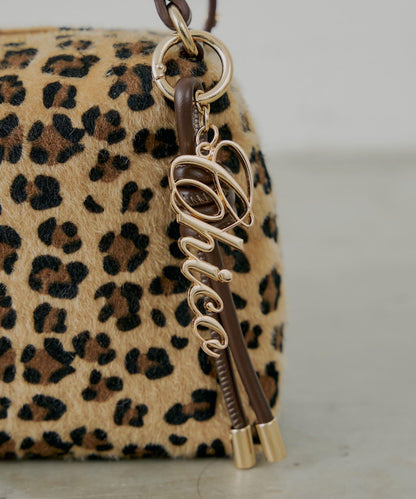 拼色雙提手單肩包