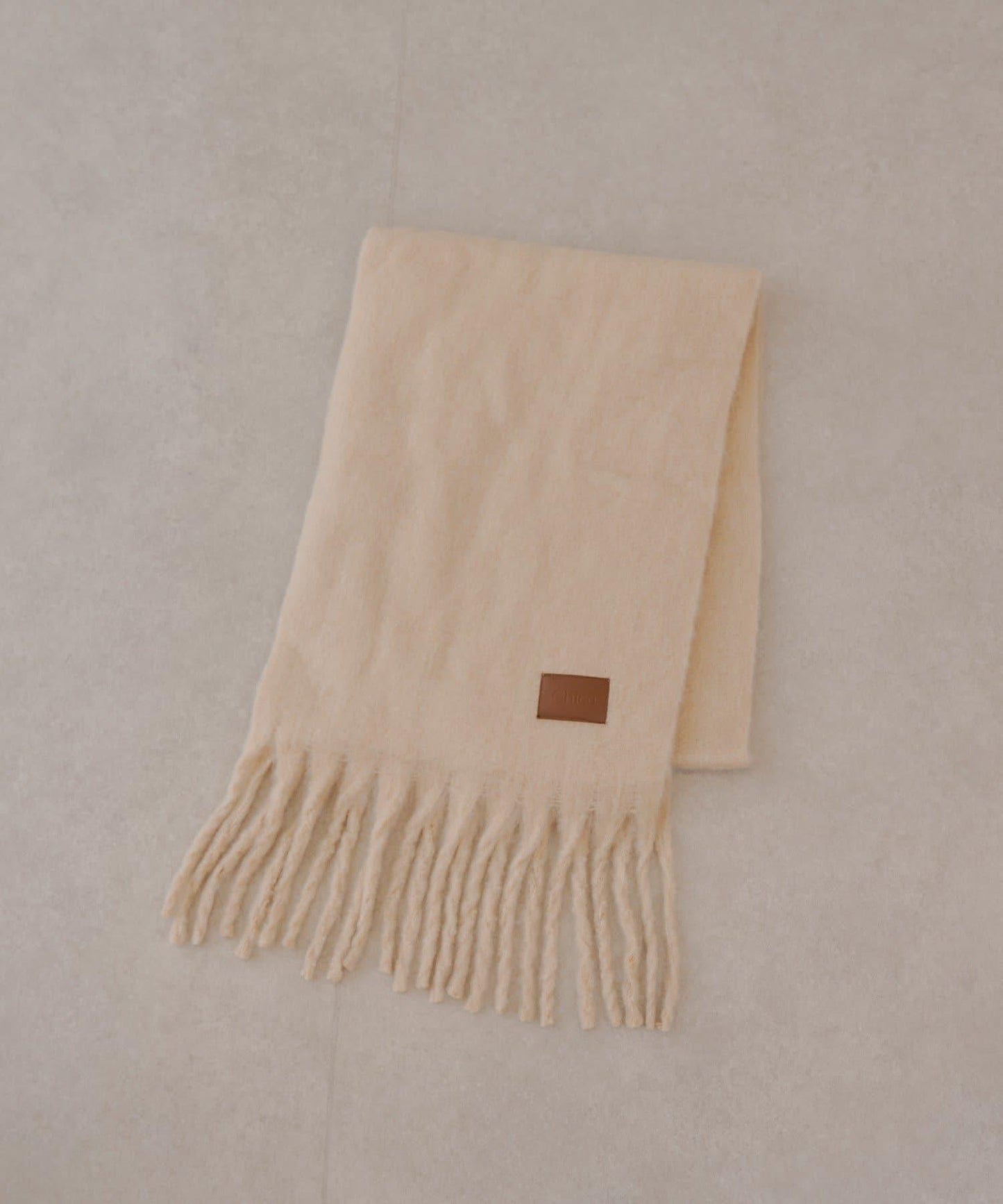 寬大流蘇加厚圍巾