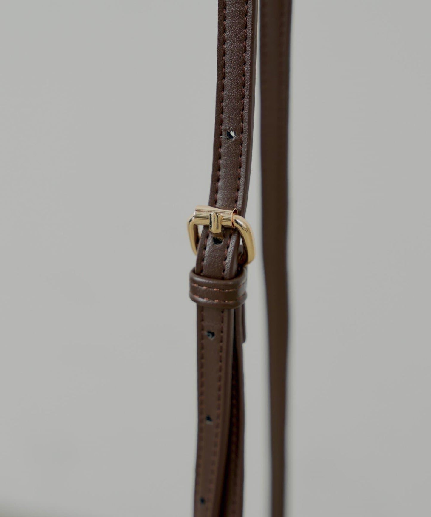 拼色雙提手單肩包