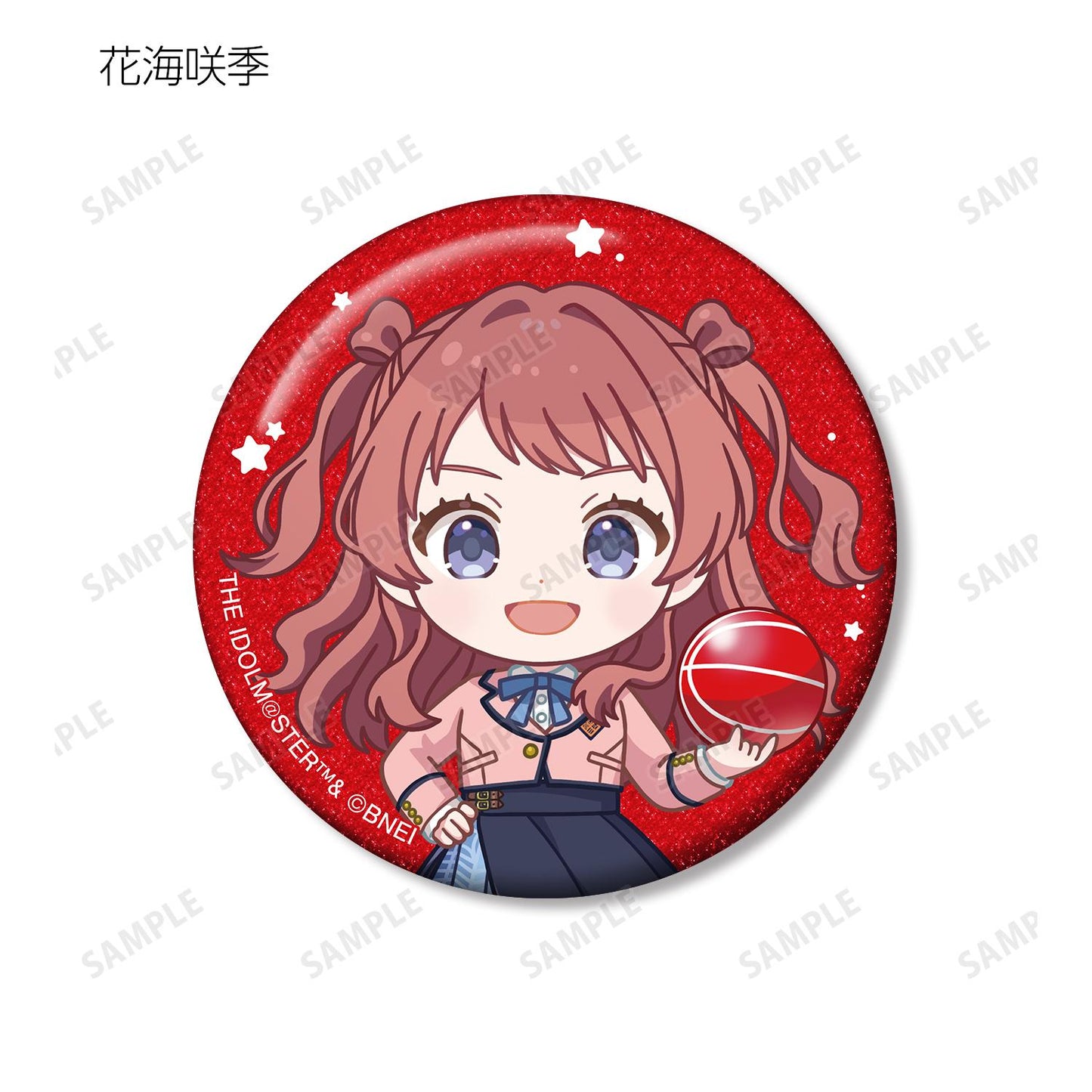 學園偶像大師_交易款Q版角色放學後外出ver.閃粉徽章（單品/全套BOX）【BOX/12包入】