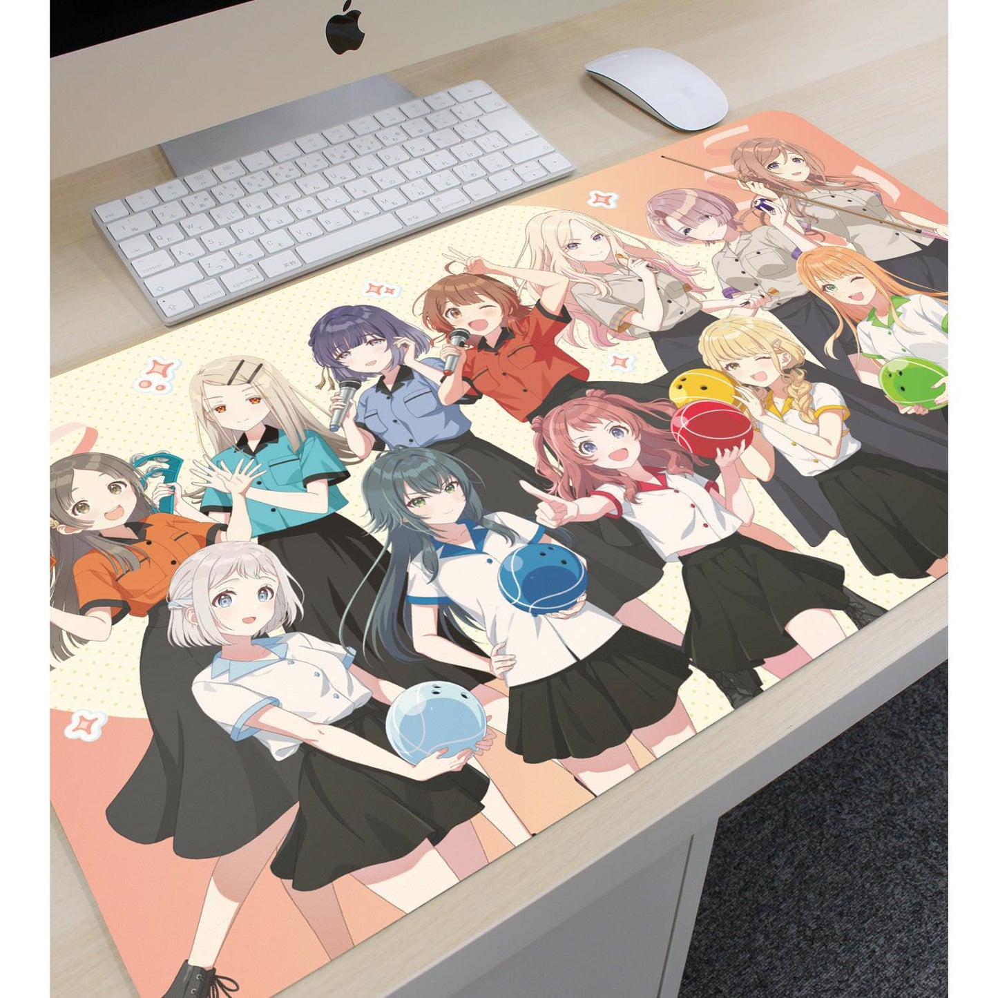 學園偶像大師_新繪集合保齡球襯衫ver.多功能桌墊