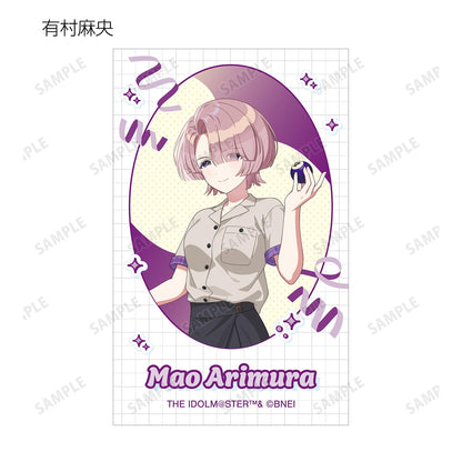 學園偶像大師_新繪保齡球襯衫ver. 隨機拍立得風格插畫卡（單品/全套BOX）【BOX/12個裝】