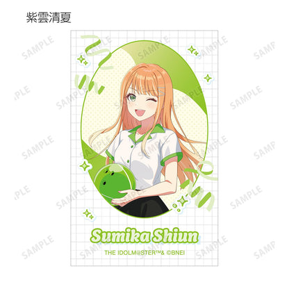 學園偶像大師_新繪保齡球襯衫ver. 隨機拍立得風格插畫卡（單品/全套BOX）【BOX/12個裝】