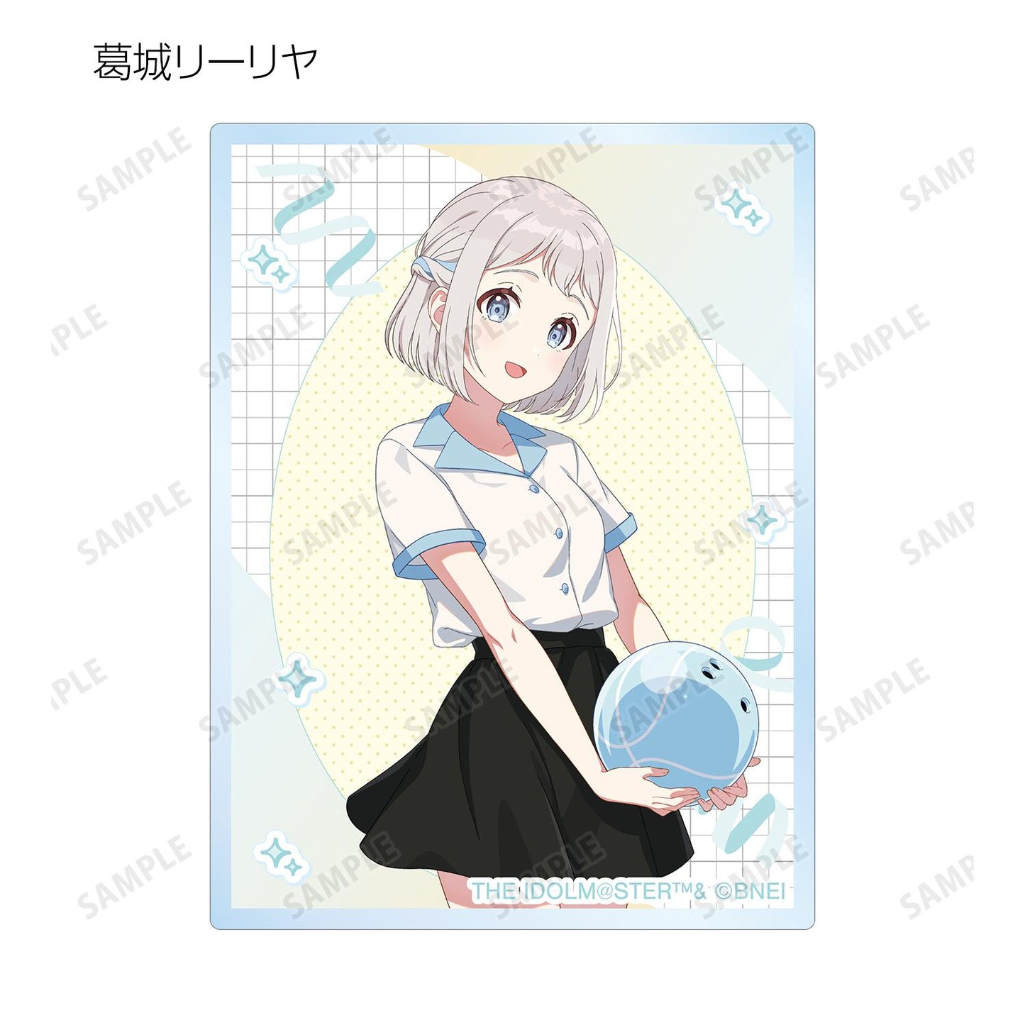學園偶像大師_新繪保齡球襯衫ver. 隨機亞克力卡（單品/全套BOX）【BOX/12個裝】