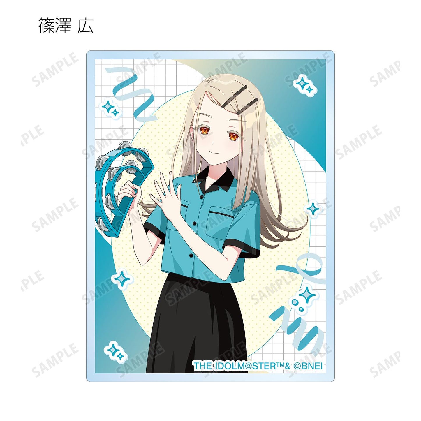 學園偶像大師_新繪保齡球襯衫ver. 隨機亞克力卡（單品/全套BOX）【BOX/12個裝】