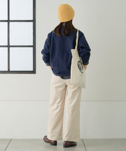 【GEVACO】加絨刺繡印花套頭衫