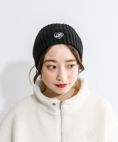 【OLIVE des OLIVE】愛心原創刺繡針織髮帶