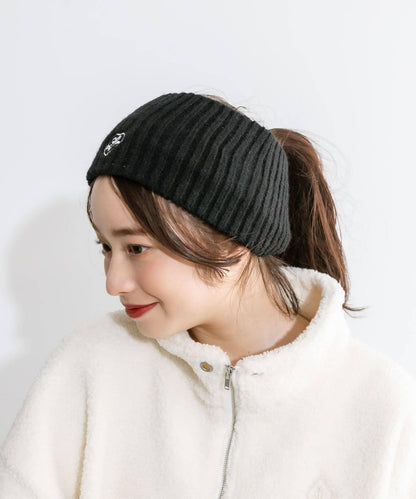 【OLIVE des OLIVE】愛心原創刺繡針織髮帶