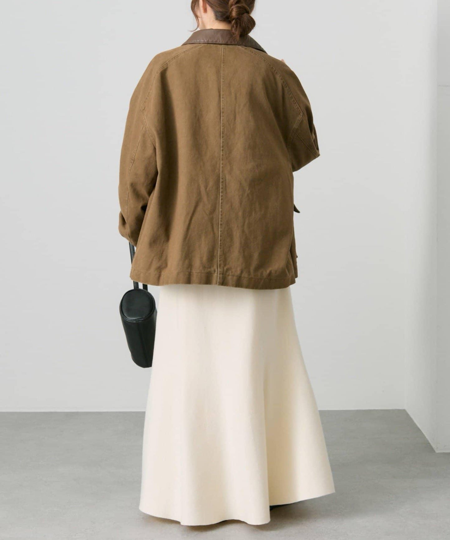 【/復刻】米蘭羅紋針織半身裙