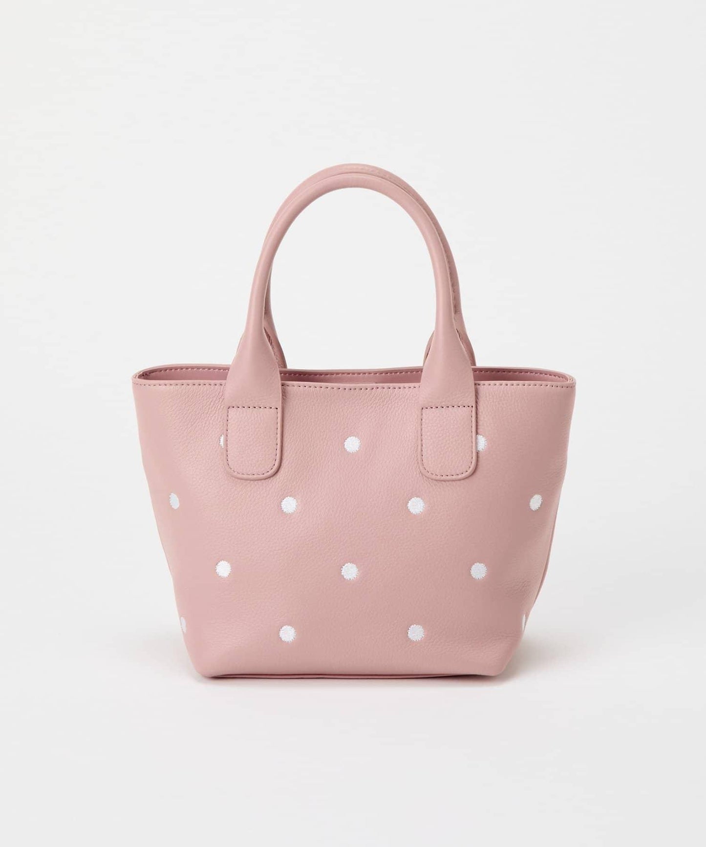 點綴刺繡手提包/小號