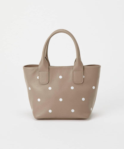 點綴刺繡手提包/小號