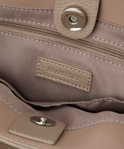 點綴刺繡手提包/小號