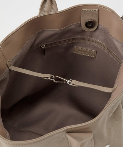 圓點刺繡手提包/大號