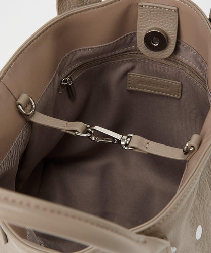 點綴刺繡手提包/小號