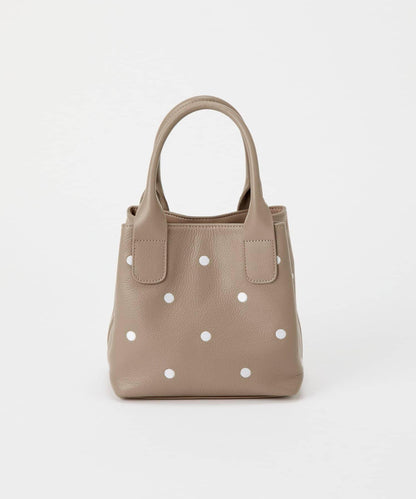 點綴刺繡手提包/小號