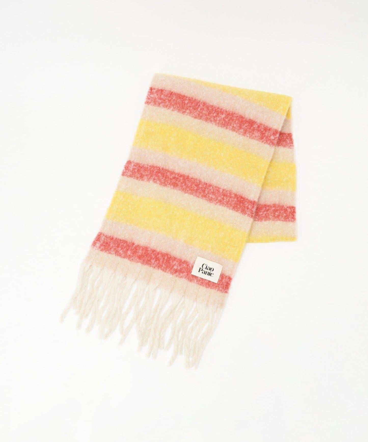 拼色流蘇加厚圍巾