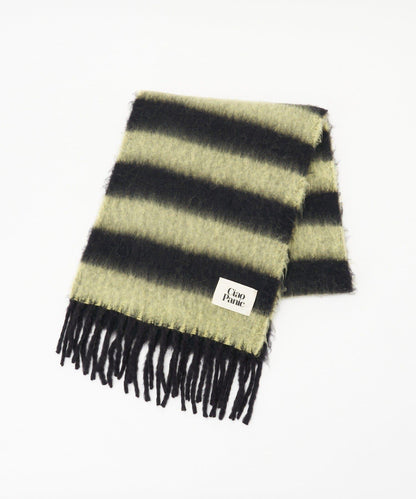 拼色流蘇加厚圍巾