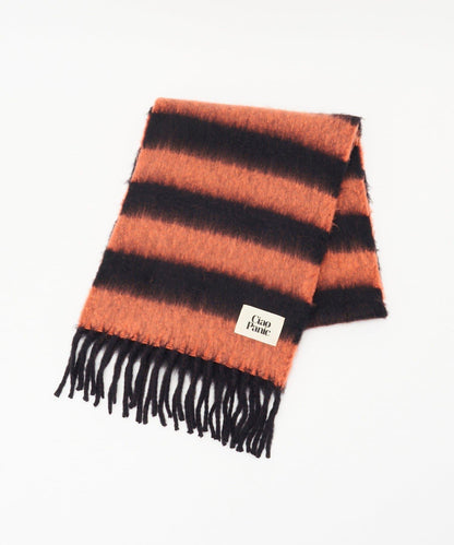 拼色流蘇加厚圍巾