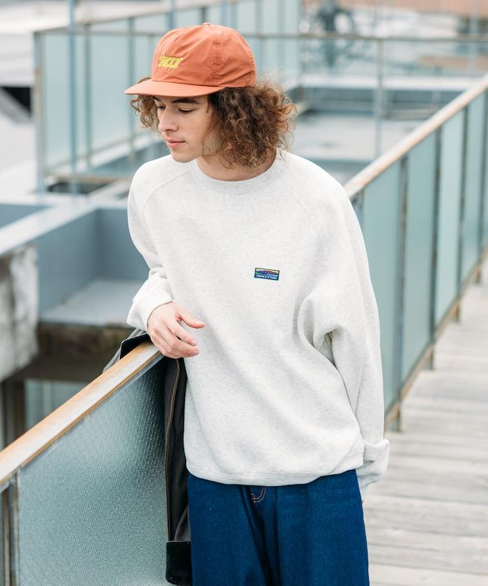 寬鬆版型 單點標誌 插肩袖 抽繩衛衣