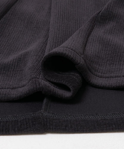 針織羅紋迷你吊帶連衣裙