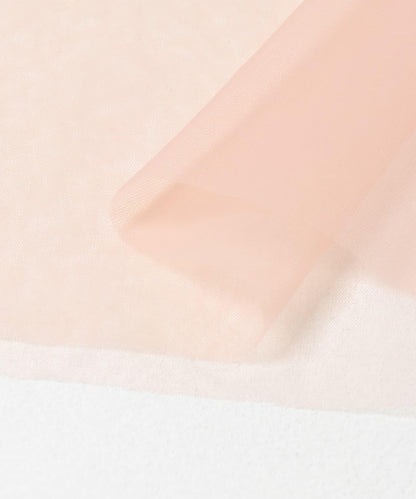 網紗拼接針織襯衫