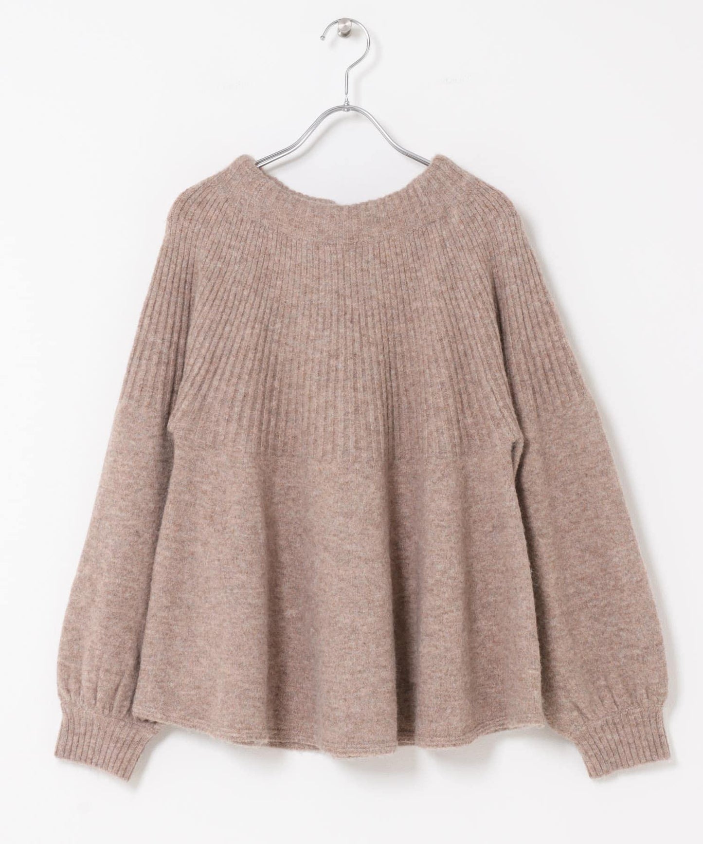 後背蝴蝶結柔軟針織衫