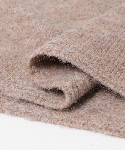 後背蝴蝶結柔軟針織衫