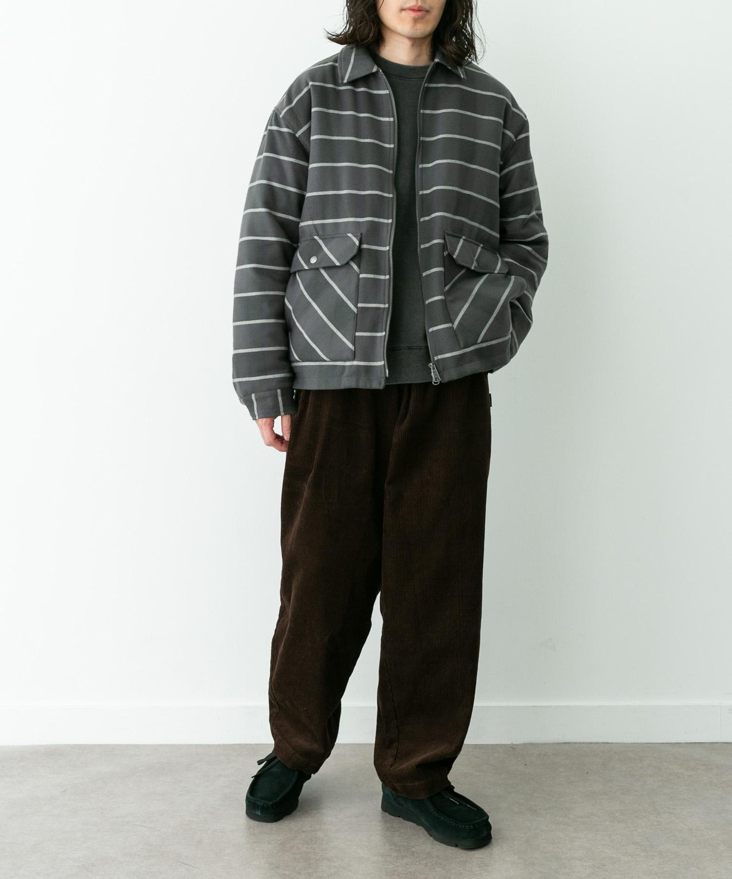 加厚短款拉鍊夾克