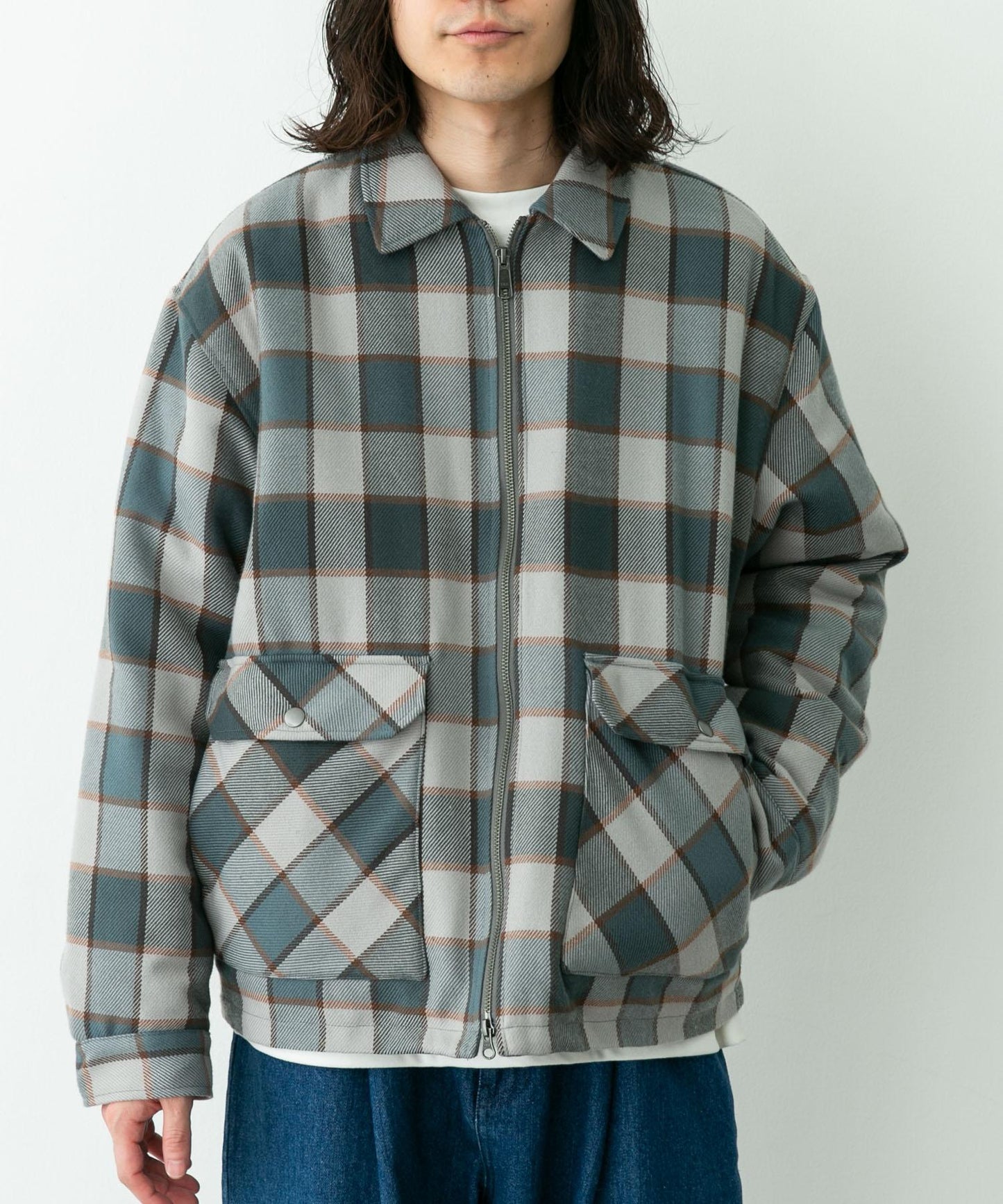 加厚短款拉鍊夾克