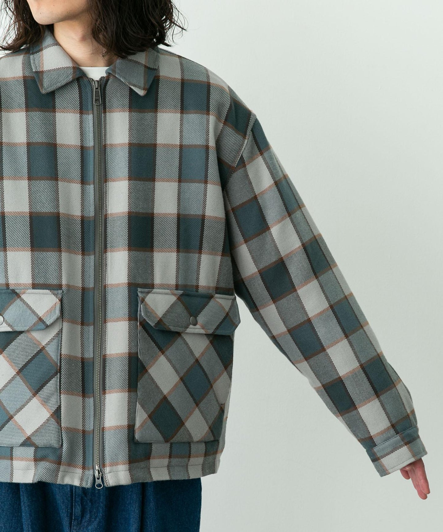 加厚短款拉鍊夾克