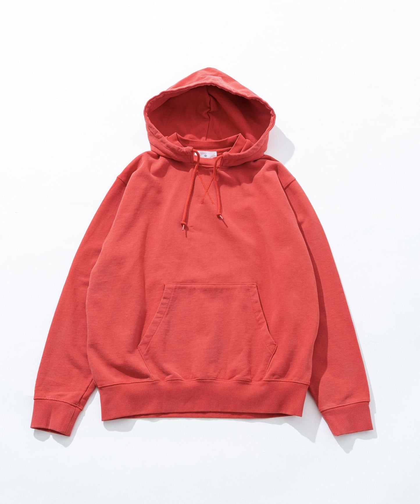 復古風格拼接連帽衛衣