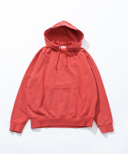 復古風格拼接連帽衛衣