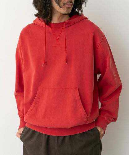 復古風格拼接連帽衛衣