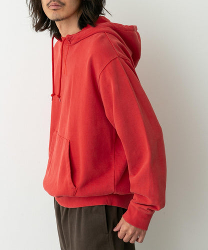 復古風格拼接連帽衛衣