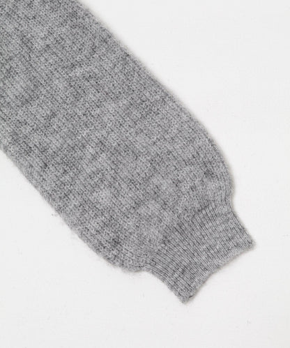 荷葉邊領針織衫