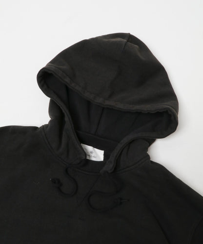 復古風格拼接連帽衛衣