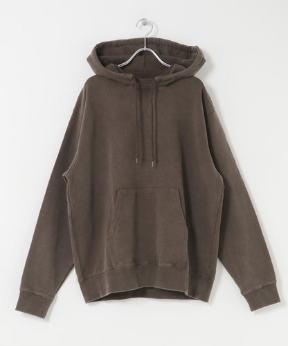 復古風格拼接連帽衛衣