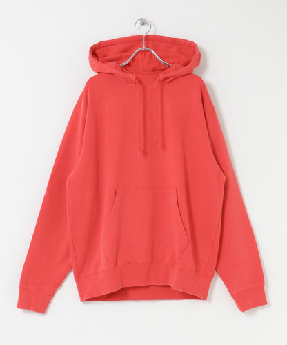 復古風格拼接連帽衛衣