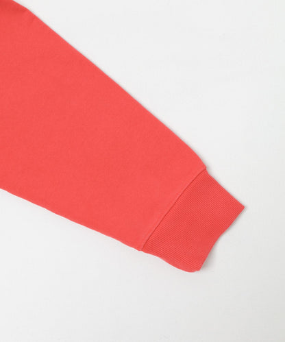 復古風格拼接連帽衛衣