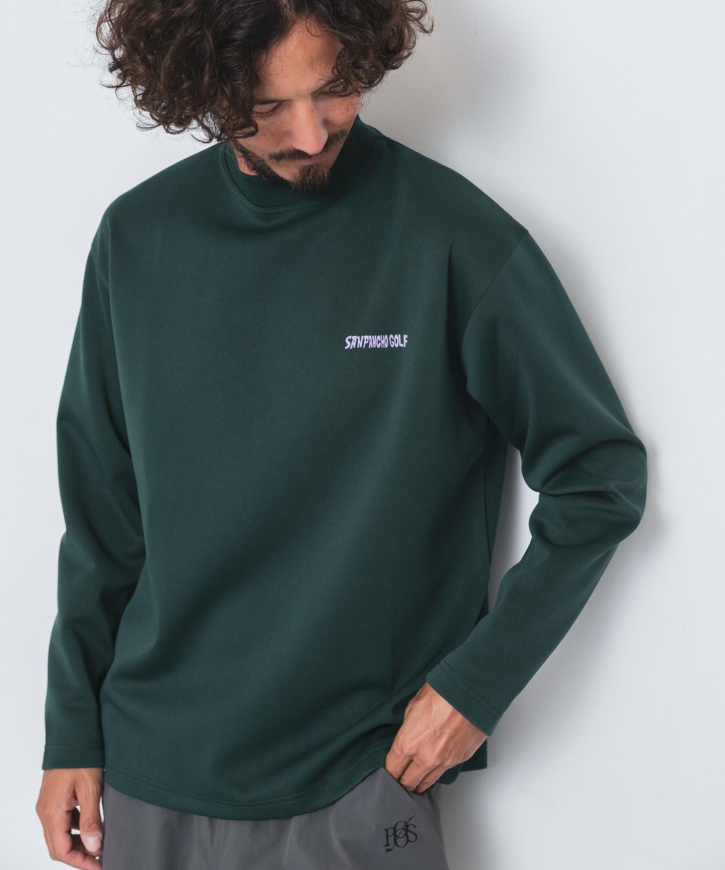 OOPS×RYUAMBE 高領長袖T恤