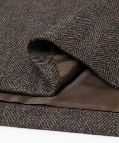 針織羊毛混紡西裝外套