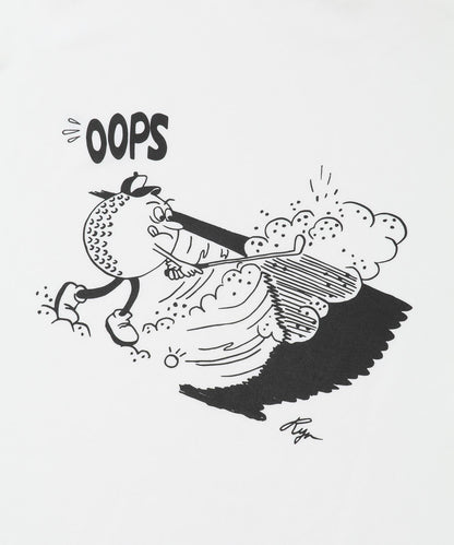 OOPS×RYUAMBE 高領長袖T恤