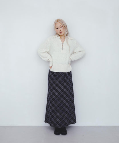 前扣泰迪熊針織衫