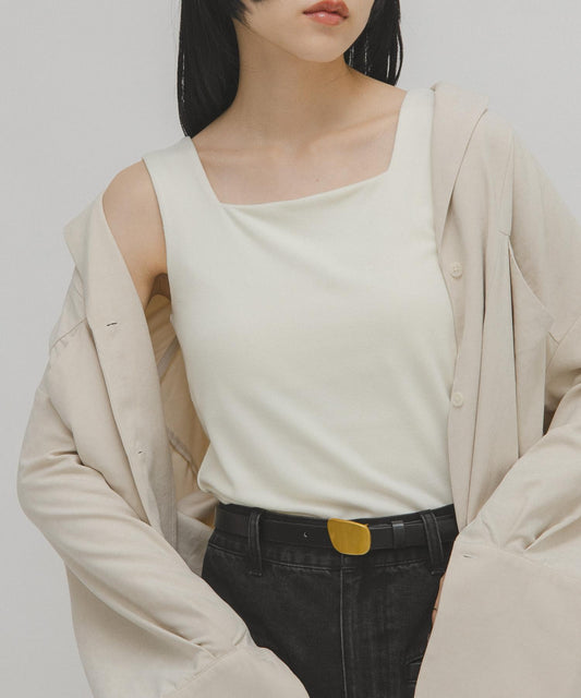 桃皮絨雙穿背心