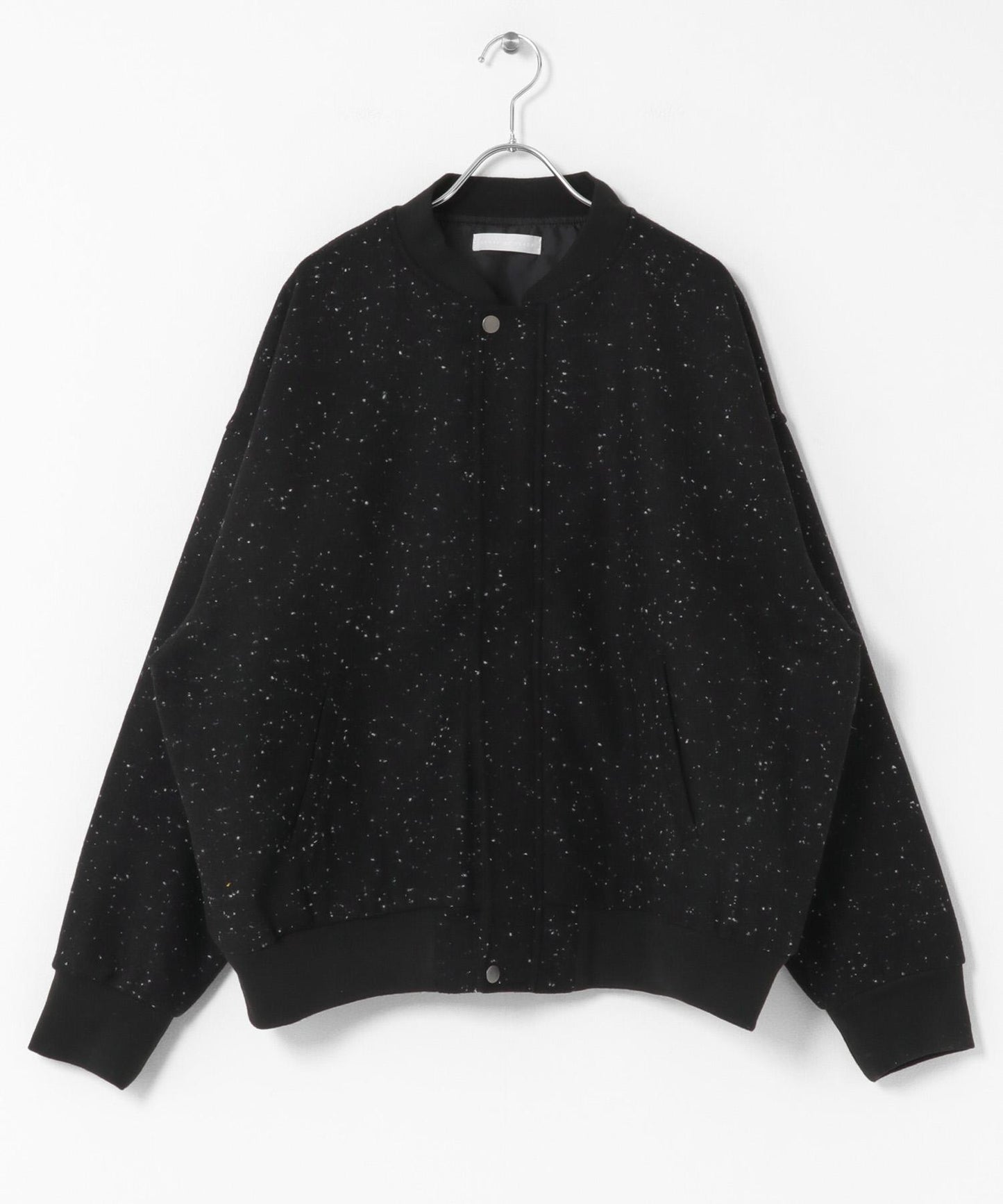 羊毛觸感雜色夾克