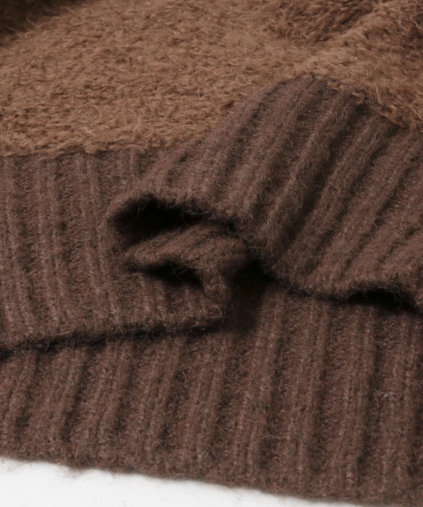 前扣泰迪熊針織衫