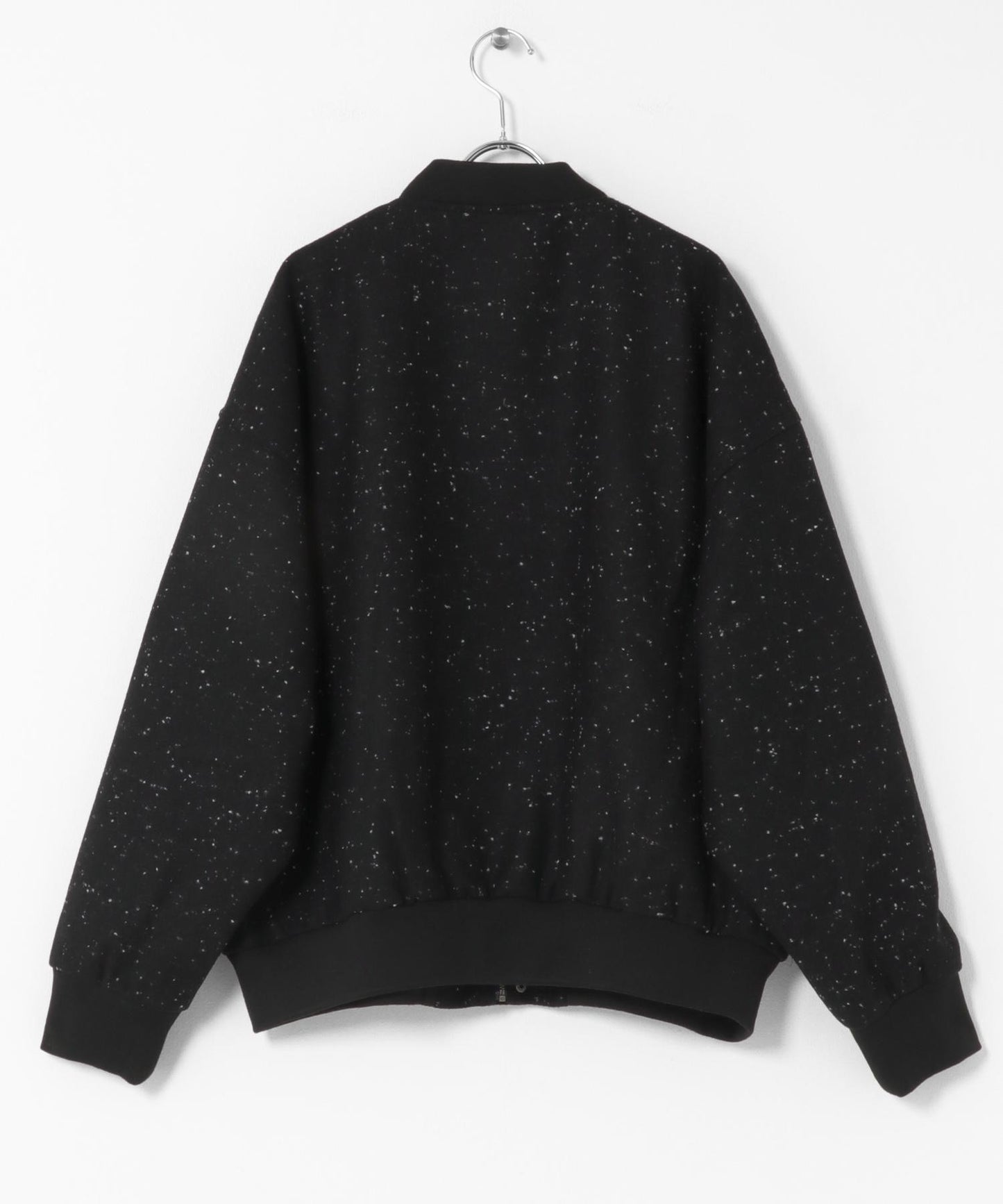 羊毛觸感雜色夾克